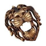 Lion Head Art Wall Decor Resin Vivid Lion Head Wall Mounted Art Sculpture for Living Room In Australia - Darrahopens