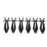 6pcs European Mount Skull Hanger Antler Style Skull Wall Mount Bracket Hangers Deer Hanger with Simple Easy Installation Kits