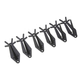 6pcs European Mount Skull Hanger Antler Style Skull Wall Mount Bracket Hangers Deer Hanger with Simple Easy Installation Kits