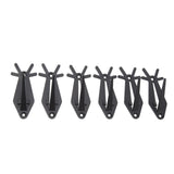 6pcs European Mount Skull Hanger Antler Style Skull Wall Mount Bracket Hangers Deer Hanger with Simple Easy Installation Kits