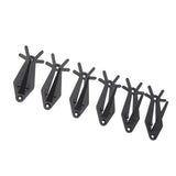 6pcs European Mount Skull Hanger Antler Style Skull Wall Mount Bracket Hangers Deer Hanger with Simple Easy Installation Kits