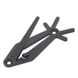 6pcs European Mount Skull Hanger Antler Style Skull Wall Mount Bracket Hangers Deer Hanger with Simple Easy Installation Kits