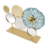 Entrance Hall Desktop Iron Ornament with Mirror Living Room Entrance Hall Decoration for Home Hotel