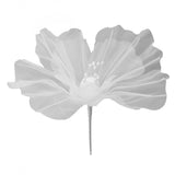 Gauze Flower 19.7in Diameter Soft Bright Colors Light Reusable Handcrafted Organza Flower for Wedding Photography Family White In Australia - Darrahopens