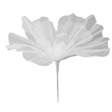 Gauze Flower 19.7in Diameter Soft Bright Colors Light Reusable Handcrafted Organza Flower for Wedding Photography Family White In Australia - Darrahopens
