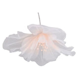 Gauze Flower 19.7in Diameter Soft Bright Colors Light Reusable Handcrafted Organza Flower for Wedding Photography Family Pink In Australia - Darrahopens