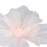 Gauze Flower 19.7in Diameter Soft Bright Colors Light Reusable Handcrafted Organza Flower for Wedding Photography Family Pink In Australia - Darrahopens