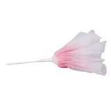 Gauze Flower 19.7in Diameter Soft Bright Colors Light Reusable Handcrafted Organza Flower for Wedding Photography Family Rose Red