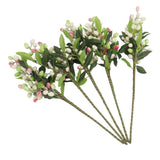 5PCS Artificial Berries Artificial Pip Berry Stems Decoration for Living Room Office Purple