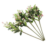 5PCS Artificial Berries Artificial Pip Berry Stems Decoration for Living Room Office Purple