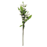 5PCS Artificial Berries Artificial Pip Berry Stems Decoration for Living Room Office White