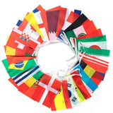 95ft 100 Countries String Flag World Flag Banner International Flags Banner for Party Decorations Bars Sports Clubs School Festivals Celebrations 14x21cm In Australia - Darrahopens