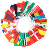 95ft 100 Countries String Flag World Flag Banner International Flags Banner for Party Decorations Bars Sports Clubs School Festivals Celebrations 14x21cm In Australia - Darrahopens