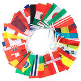 95ft 100 Countries String Flag World Flag Banner International Flags Banner for Party Decorations Bars Sports Clubs School Festivals Celebrations 14x21cm In Australia - Darrahopens