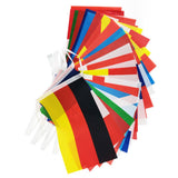 95ft 100 Countries String Flag World Flag Banner International Flags Banner for Party Decorations Bars Sports Clubs School Festivals Celebrations 14x21cm