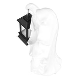 Hell Messenger Lantern Resin Halloween Ghost Statue Lantern Scary Witch Sculpture for Home Theme Party Garden Decoration White