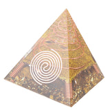 6cm Positive Energy Pyramid Tabletop Ornament Energy Generator for Stress Reduce Healing Meditation
