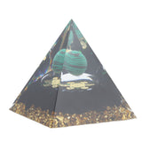 6cm Crystal Pyramid Unique Pure Natural Handmade Crystal Pyramid Ornament for Home Desktop