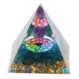 Positive Energy Crystal Pyramid Crystal Epoxy Healing Crystal Pyramids for Meditation Lucky Decoration In Australia - Darrahopens