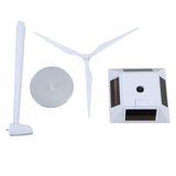 Solar Energy Wind Mill Toy Educational Decorative Dual Use Turbine Solar Powered Windmills for Kids Science Teaching