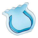 Fish Tank Vase Transparent Thickened Acrylic Smoothing Simple Modern Small Fish Tank for Family Office Dormitory Transparent Blue In Australia - Darrahopens
