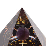 5cm Orgonite Pyramid for Positive Energy Healing Crystal Pyramid Meditation Orgonite Pyramids Chakra Zodiac Energy Generator Sagittarius In Australia - Darrahopens
