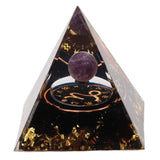 5cm Orgonite Pyramid for Positive Energy Healing Crystal Pyramid Meditation Orgonite Pyramids Chakra Zodiac Energy Generator Capricorn In Australia - Darrahopens