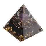 5cm Orgonite Pyramid for Positive Energy Healing Crystal Pyramid Meditation Orgonite Pyramids Chakra Zodiac Energy Generator Capricorn In Australia - Darrahopens
