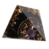 5cm Orgonite Pyramid for Positive Energy Healing Crystal Pyramid Meditation Orgonite Pyramids Chakra Zodiac Energy Generator Capricorn In Australia - Darrahopens