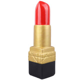 Creative Lipstick Shape Vase Beautiful Resin Exquisite Realistic Lipstick Shape Decorative Vase for Book Shop Coffee Shop Gold In Australia - Darrahopens