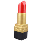 Creative Lipstick Shape Vase Beautiful Resin Exquisite Realistic Lipstick Shape Decorative Vase for Book Shop Coffee Shop Gold In Australia - Darrahopens