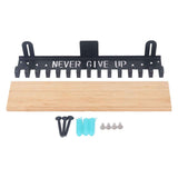 Metal Award Display Trophy Shelf Bamboo Trophy Shelf Metal Wall Mounted Medal Display Hanger In Australia - Darrahopens