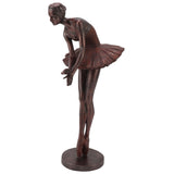 Ballet Dancer Statue Exquisite Resin Ballet Dancer Figurines for Desk Bookshelf Dinning Table Decoration