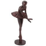 Ballet Dancer Statue Exquisite Resin Ballet Dancer Figurines for Desk Bookshelf Dinning Table Decoration