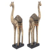 Camel Statue Artistic Camel Desk Sculpture Resin Camel Statue Home Decoration Ornament