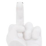 Middle Finger Duck Decoration Funny Little Duck Resin Figurine Ornament Decor Resin Craft Decoration Sculpture Statue for Home Office Desktop Housewarming Gift