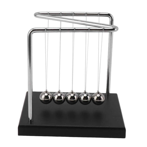 Balance Steel Swing Balls Z Shape N Shape Wooden Base Pendulum Ball for Home Decoration Fun Science Accessories In Australia - Darrahopens