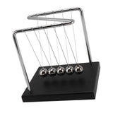 Balance Steel Swing Balls Z Shape N Shape Wooden Base Pendulum Ball for Home Decoration Fun Science Accessories