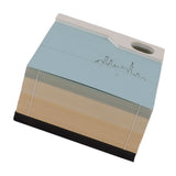 3D Memo Pad Sticky Notes Paper Craft DIY Home Decoration Holiday Gifts with Storage Box