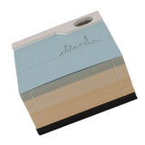 3D Memo Pad Sticky Notes Paper Craft DIY Home Decoration Holiday Gifts with Storage Box