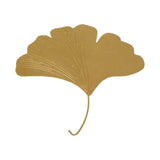 Ginkgo Biloba Hanging Decorations DIY Elegant Modern Fadeless Iron Metal Ginkgo Biloba Wall Art for Living Room Bedroom Dining Room Porch