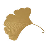 Ginkgo Biloba Hanging Decorations DIY Elegant Modern Fadeless Iron Metal Ginkgo Biloba Wall Art for Living Room Bedroom Dining Room Porch