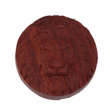 Magnetic Push Slider Stress Relief Handmade Rosewood Crafted Rotating Fidget Toys for ADHD Lion Head In Australia - Darrahopens
