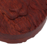 Magnetic Push Slider Stress Relief Handmade Rosewood Crafted Rotating Fidget Toys for ADHD Lion Head