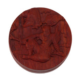 Magnetic Push Slider Stress Relief Handmade Rosewood Crafted Rotating Fidget Toys for ADHD juvenile In Australia - Darrahopens