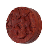 Magnetic Push Slider Stress Relief Handmade Rosewood Crafted Rotating Fidget Toys for ADHD juvenile