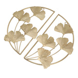 Golden Ginkgo Leaf Wall Hanging Decor Golden Iron Art Wall Sculpture Wall Decor for Living Room Office Study In Australia - Darrahopens