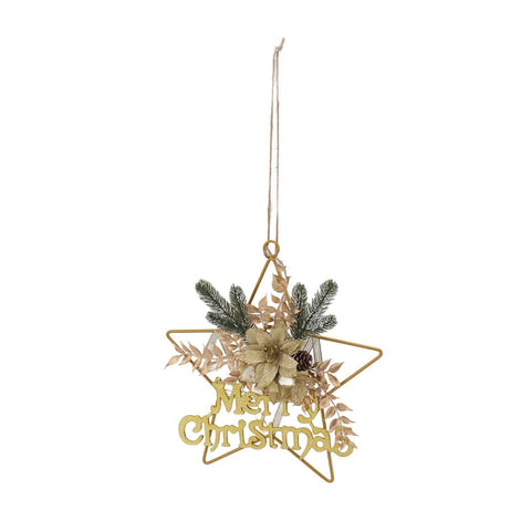 Christmas Hanging Decorative Wreath Handmade Unique Pine Cone Wall Decoration for Birthday Holiday Room Decorations 6127 In Australia - Darrahopens