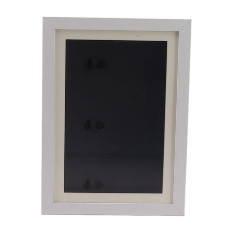 Kids Art Frame Density Board PS Magnetic Front Opening Changeable Artwork Display Frame Holds 50PCS Pictures for Crafts Drawing Schoolwork White