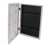 Kids Art Frame Density Board PS Magnetic Front Opening Changeable Artwork Display Frame Holds 50PCS Pictures for Crafts Drawing Schoolwork White In Australia - Darrahopens